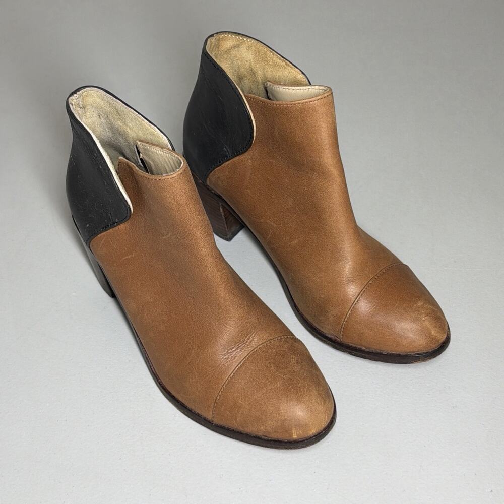 Wolverine 1000 Mile Ceremony Demi Booties Samantha Pleet 6.5 Leather Ankle Boots